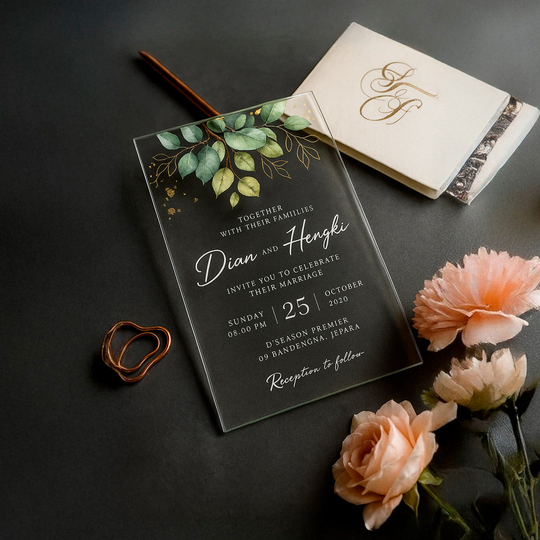 Acrylic Invitation Prints- Print My Events