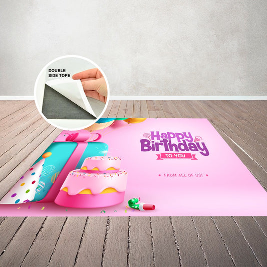 Floor Banner Print- Print My Events