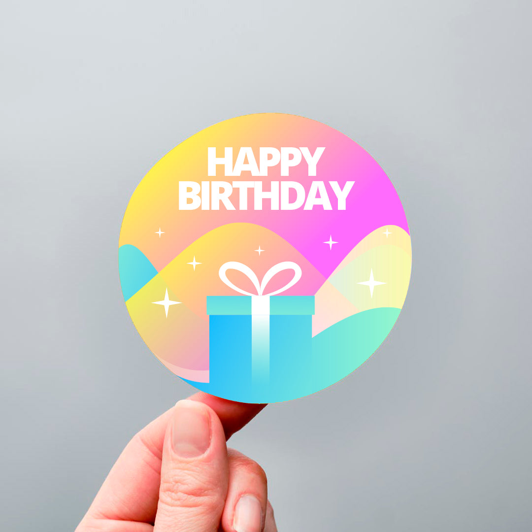 Round Stickers- Print my Events