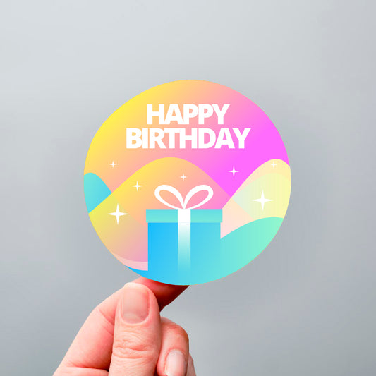 Round Stickers- Print my Events