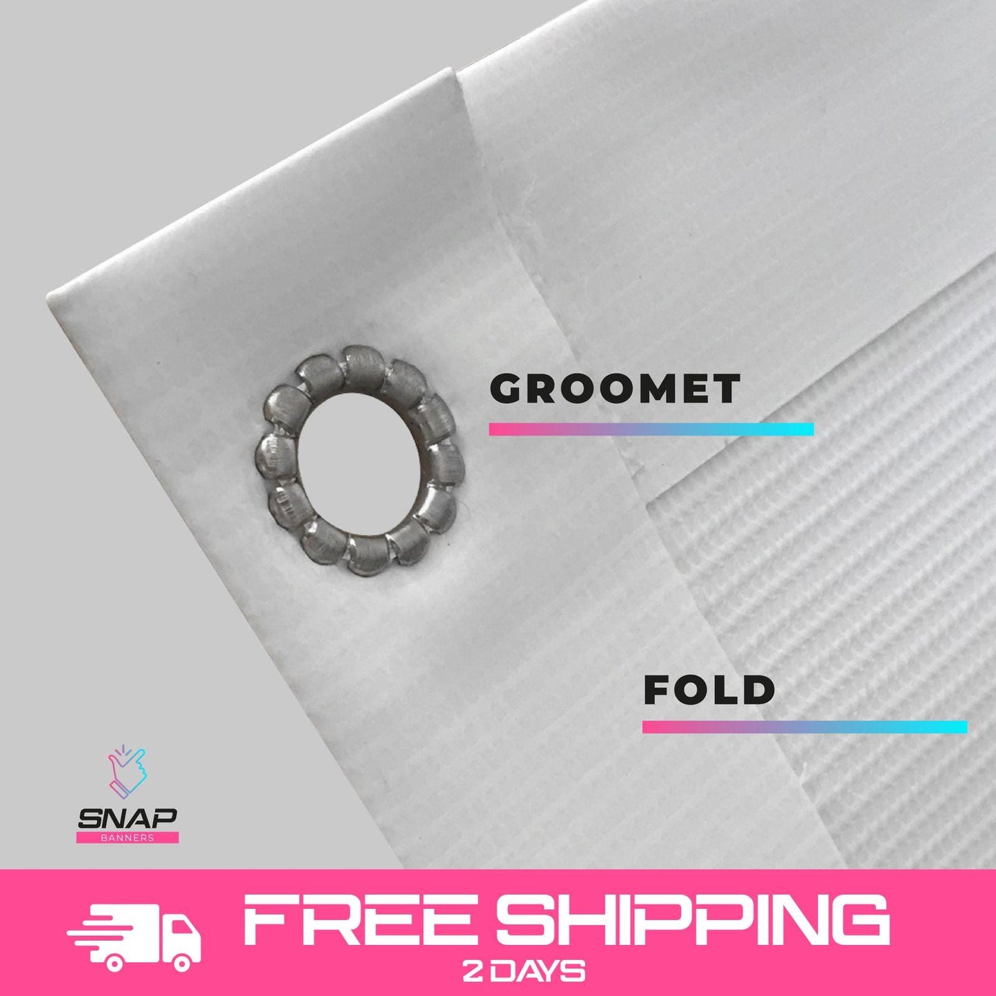 Custom Vinyl Banner | Grand Opening / Event / Party Banner | 13oz Outdoor Banner | Fast USA Print