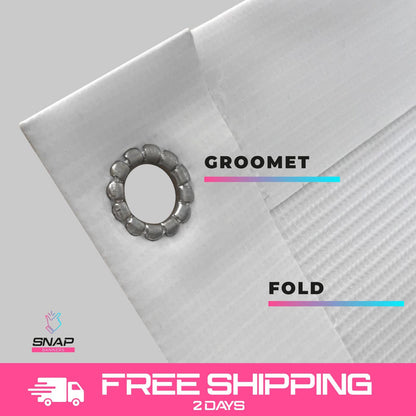 Custom Vinyl Banner | Grand Opening / Event / Party Banner | 13oz Outdoor Banner | Fast USA Print