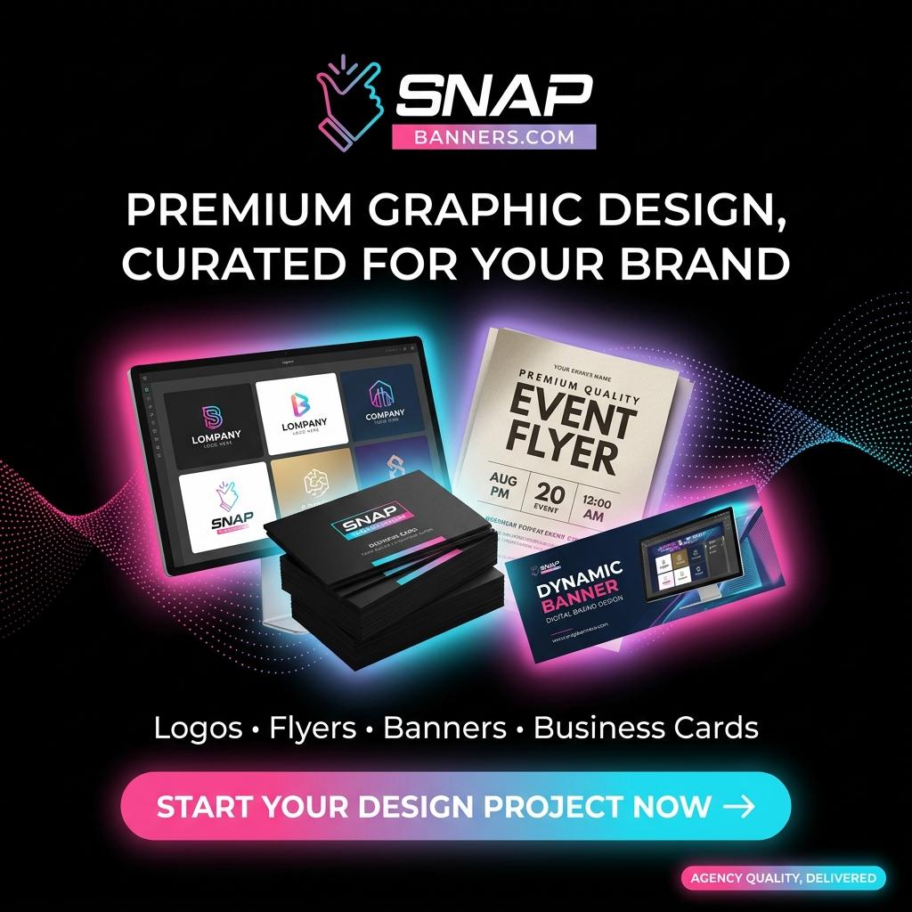 Custom Graphic Design Service – Logo, Banner, Flyer, Branding (Digital Download)